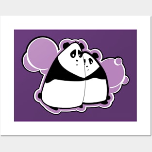 Panda Hug Posters and Art